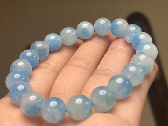 高品質]アフガニスタン産グラノブラスチックブレスレット/ブルー