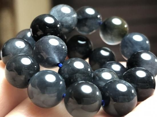 良質  30％OFF レア☆濃いカラー・ブルーターラクォーツ9.5mm クリスタル、水晶