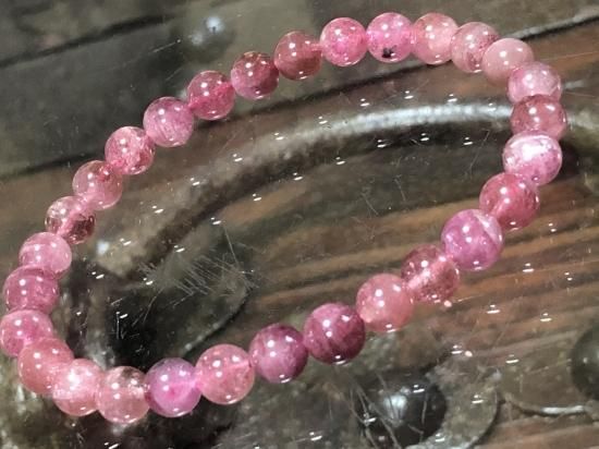 20%OFF なかなか透明☆ルべライト(ピンクトルマリン)6mm 20%OFF なかなか透明☆ルべライト(ピンクトルマリン)6mm
