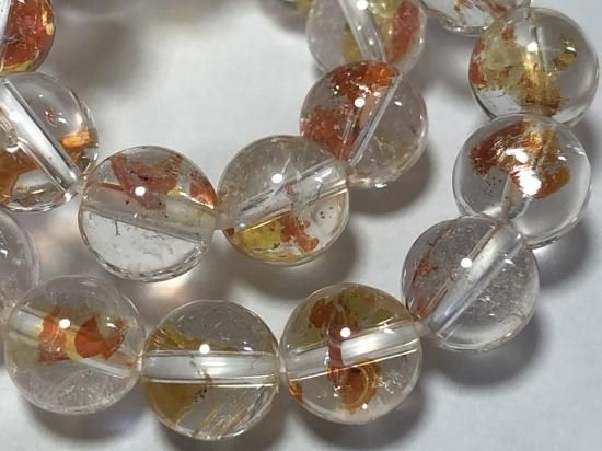 ☆超激レア!!☆完全別格品!!(宝石質)☆超極上オーロラクォーツSA プレミアム！最高品質]オーロラクォーツブレスレット（希少な約