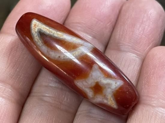 50%OFF 日月星天珠 39.5mm - stone-planet 50%OFF 日月星天珠 39.5mm - stone-planet