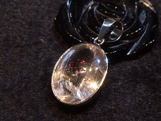 ティンカーベルクォーツ ピンクファイヤークォーツ ペンダントトップ 未使用 ティンカーベルペンダントトップB | レアなコレクターズアイテム