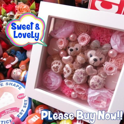 ディズニー 花 ダッフィー シェリーメイ ぬいぐるみ ガラスケース フラワーギフト ディズニー 花 ダッフィー シェリーメイ ぬいぐるみ ガラスケース フラワーギフト