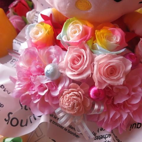 激レア ご当地キティ ドールキーホルダー 房総 花の妖精 フラワー ♡HELLOKITTY♡ ハローキティちゃん ぬいぐるみ 花の妖精 房総