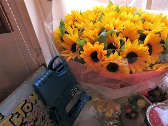 ひまわり 花束 30本入り 花束 ひまわりいっぱいの花束