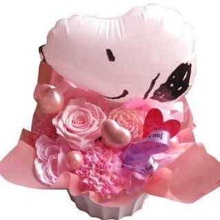 結婚祝い ディズニー 誕生日プレゼント スヌーピー 花
