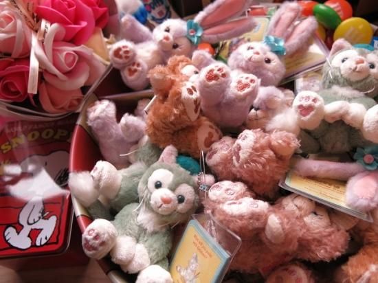 花飾り付きステラルー☆ カスタムぬいぐるみ ステラルー ぬいぐるみ ステラルーがお花を抱えた サプライズ