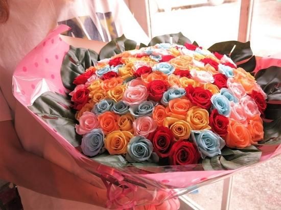 ブリザーブドフラワー 薔薇 100輪 163614239_o1.jpg?