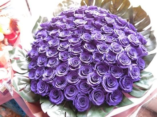 ブリザーブドフラワー 薔薇 100輪 プロポーズに バラ 100本入りプリザーブドフラワー 花束