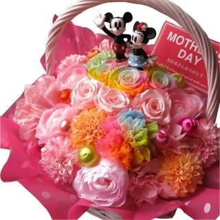 ディズニー ミッキー入り フラワーギフト 花 かわいいお花お届けします ディズニー ミッキー入り フラワーギフト 花 かわいいお花お届けします