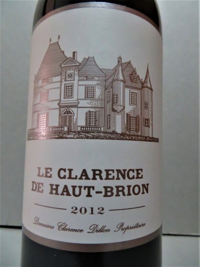 ル・クラレンス・ド・オー・ブリオン2012,セカンドワイン,シャトー ...