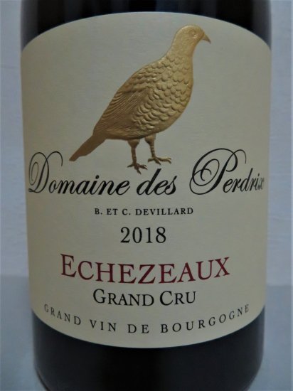 赤ワイン　ドメーヌ デ ペルドリ　エシェゾー グラン クリュ　2020