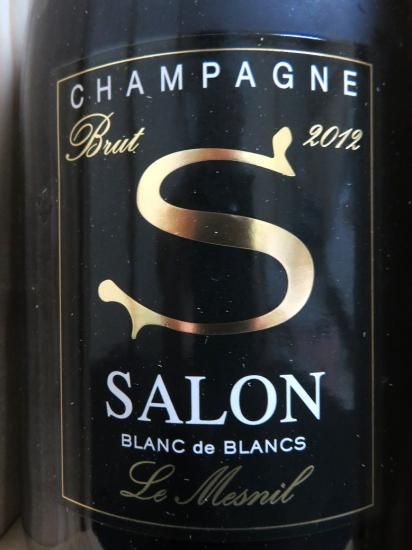 SALON シャンパン 2012年 ブリュット （シャンパン サロン SALON