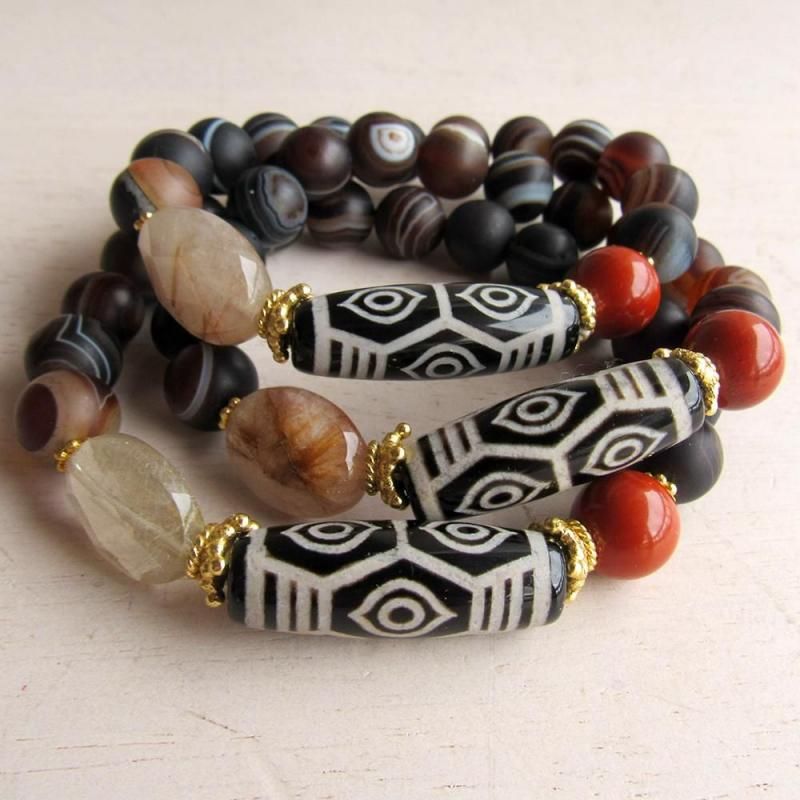 う*こ様 ※組み直し変更あり※ 天然石　天珠　龍眼天珠　ブレスレット う*こ様 ※組み直し変更あり※ 天然石 天珠 龍眼天珠 ブレスレット