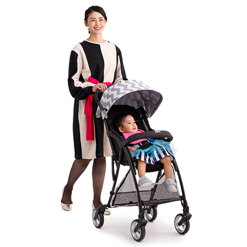 ピジョン Bingle BA9 シャイングレー B型ベビーカー - ベビー用品