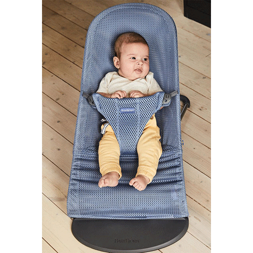 保証書付】 ベビービョルン バウンサーブリス メッシュタイプ スレート