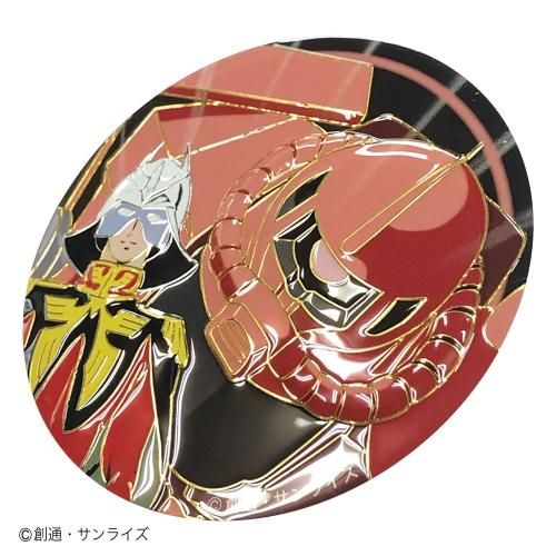 機動戦士ガンダム彫金メタルアート マグネット シャア＆ザク