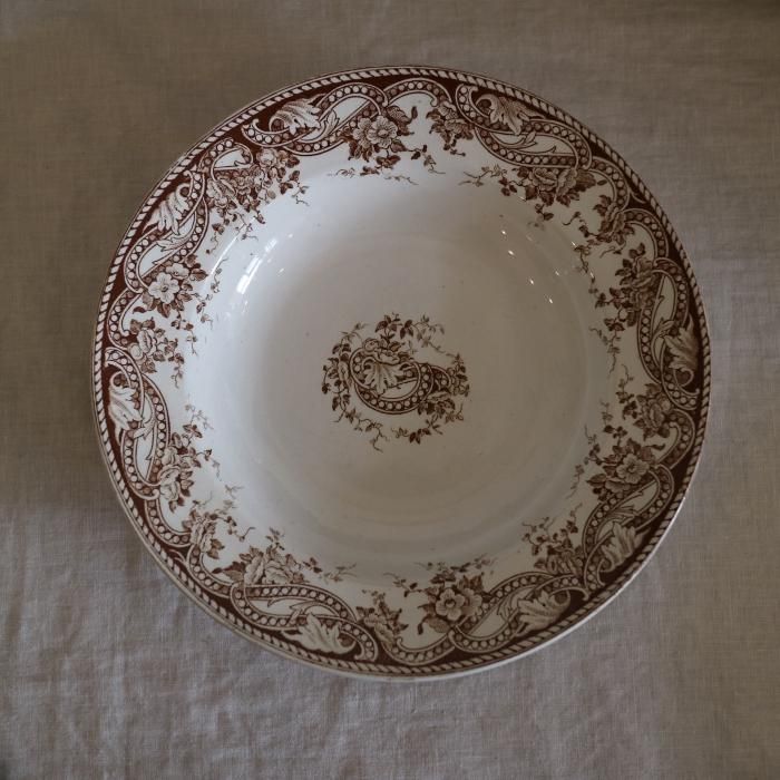 Sarreguemines antique plate サルグミンヌ Sarreguemines antique plate サルグミンヌ - メルカリ