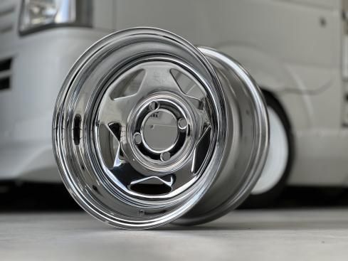 Esb Online Shop エアロパーツ開発 製造 販売 公式ストア限定 Chrome Tc01 Wheel 鉄ちんホイール