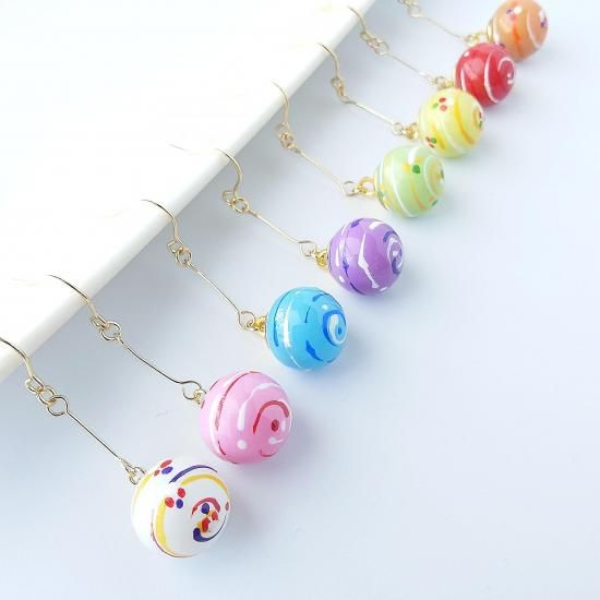 ダイスマリボン　風　ピアス ダイスマリボン 風 ピアス