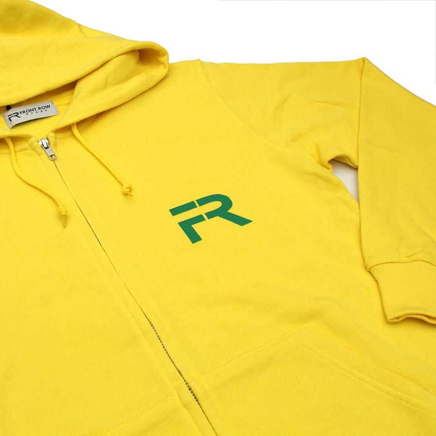 Rily パーカー　今市隆二ブランド Lサイズ イエロー フード付 今市隆二RILY 蛍光イエロー フード付きパーカー