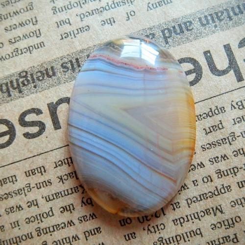 イリスアゲート インターステラー 43ｍｍ ルース カボション 天然石 パワーストーンのルース クリスタル 原石 鉱物 Stone Marble