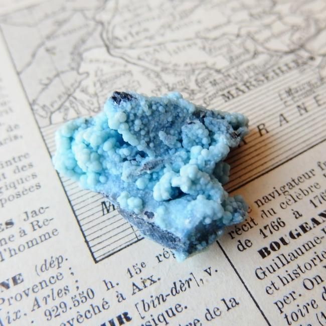 176 ブルー トルマリン クラスター 標本