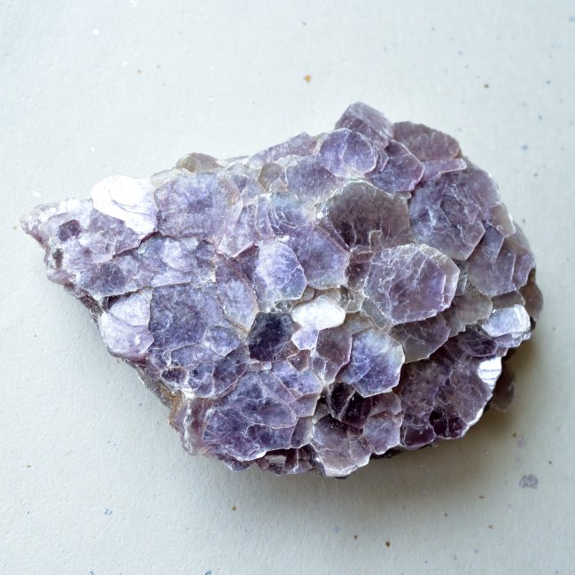 レピドライト リチア雲母結晶 マダガスカル産 159g/鉱物・結晶原石 