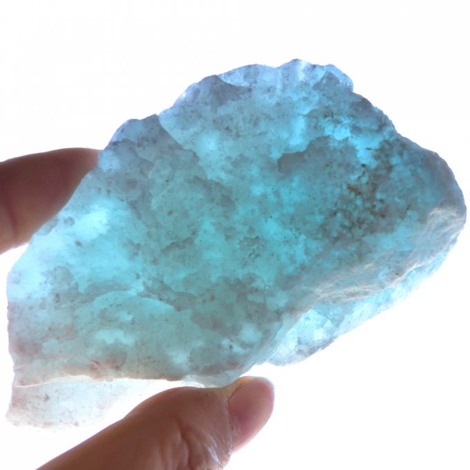 カリビアン・ブルーカルサイト ブルーアラゴナイト Lemurian Blue パキスタン産 156ｇ/鉱物・原石 -  天然石・パワーストーンのルース、クリスタル、原石、鉱物 Stone marble