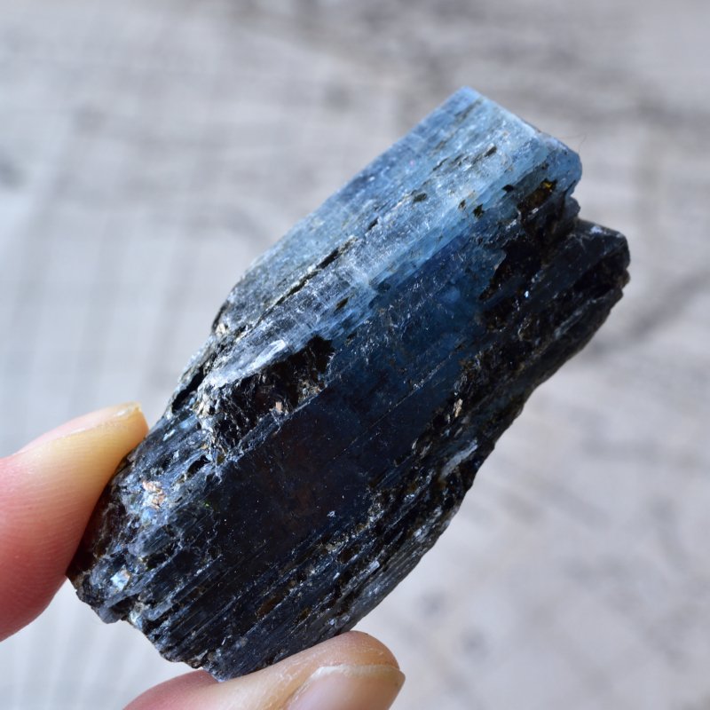 カイヤナイト　黒雲母　ブラジル産　54g/ 鉱物・結晶原石