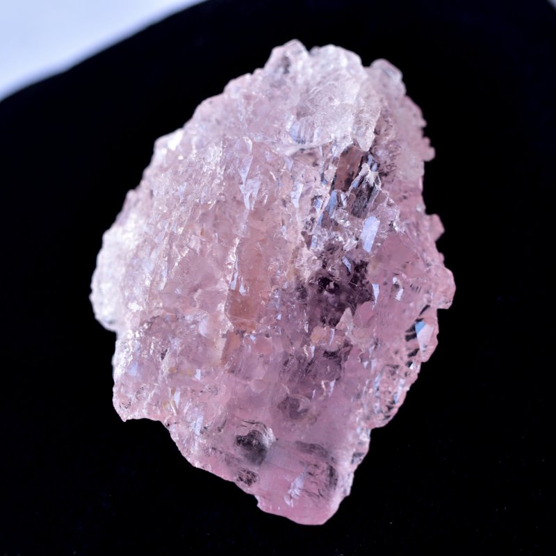 エッチド・モルガナイト　春の調べ　ブラジル・ミナスジェライス州産　62g/鉱物・結晶原石