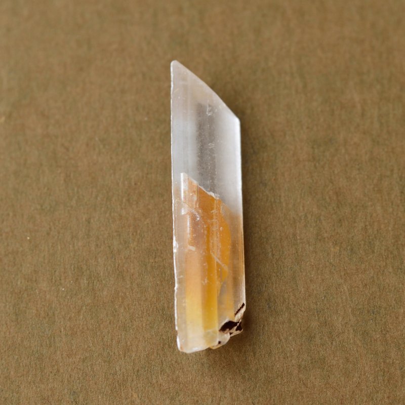 セレナイト・ブレード　ゴールドジプサム　中国貴州省産　2.6g/ 鉱物・結晶原石
