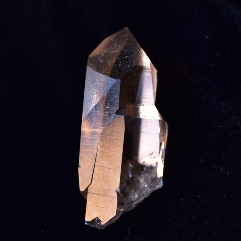 スモーキークォーツ　アルプス水晶　JEWEL　スイス産　14g/ クリスタル・ポイント水晶