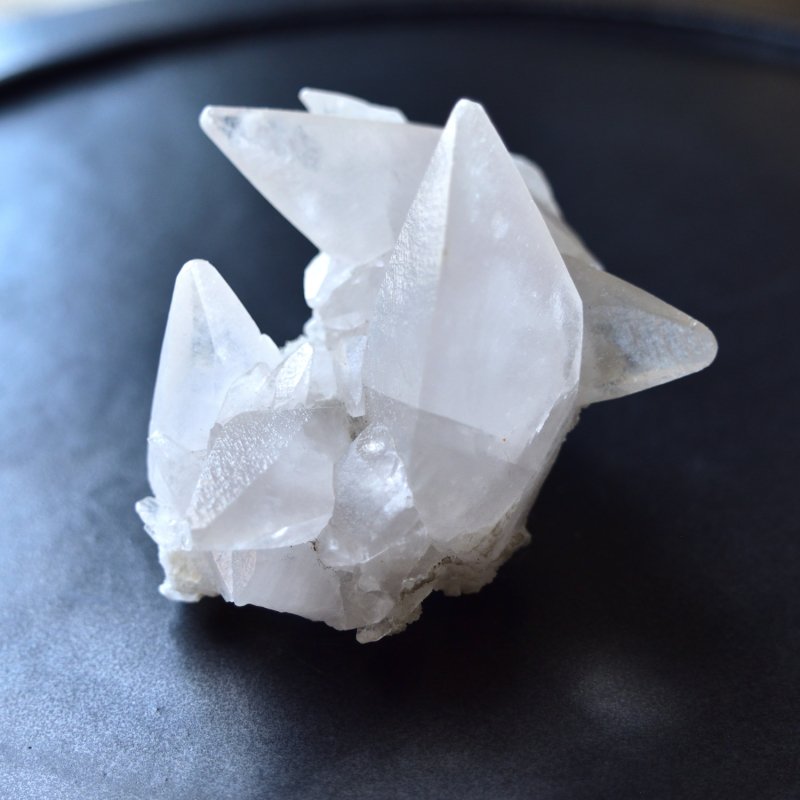 ホワイトカルサイト・クラスター　ステラビーム・ファントム　中国産　108g/鉱物・結晶原石