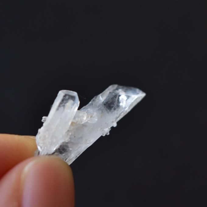 板谷水晶 両剣水晶 宮崎水晶証明書付 宮崎県西米良村板谷産 1g