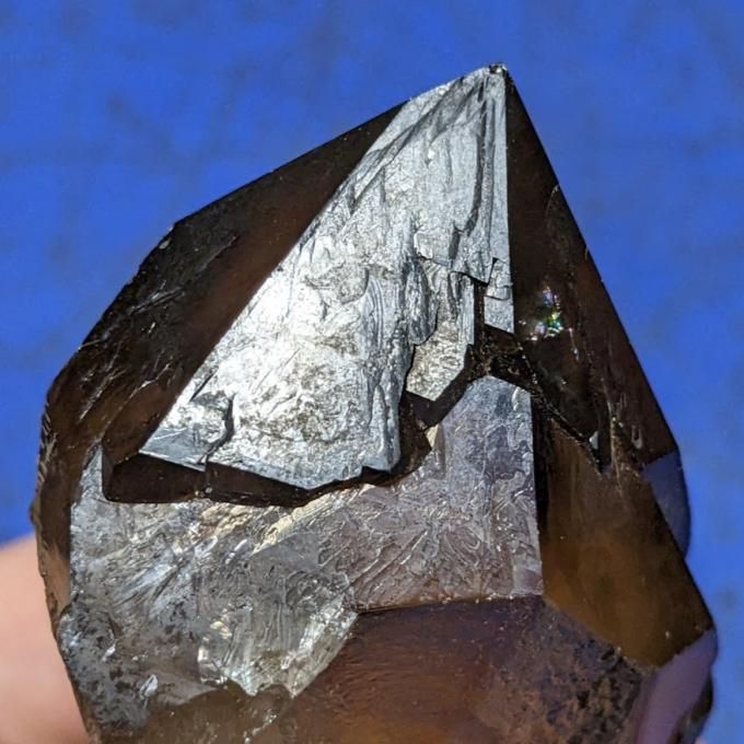 スモーキーシトリン カテドラル ブラジル・ミナスジェライス州産 87g/ クリスタル・ポイント水晶 - 天然石・パワーストーンのルース、クリスタル、原石、鉱物  Stone marble