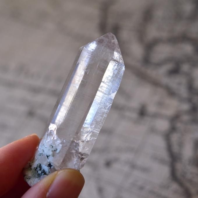 ヒマラヤ水晶 クローライト Devic Temple Crystal パキスタン ヒマラヤ水晶 クローライト Devic Temple Crystal パキスタン