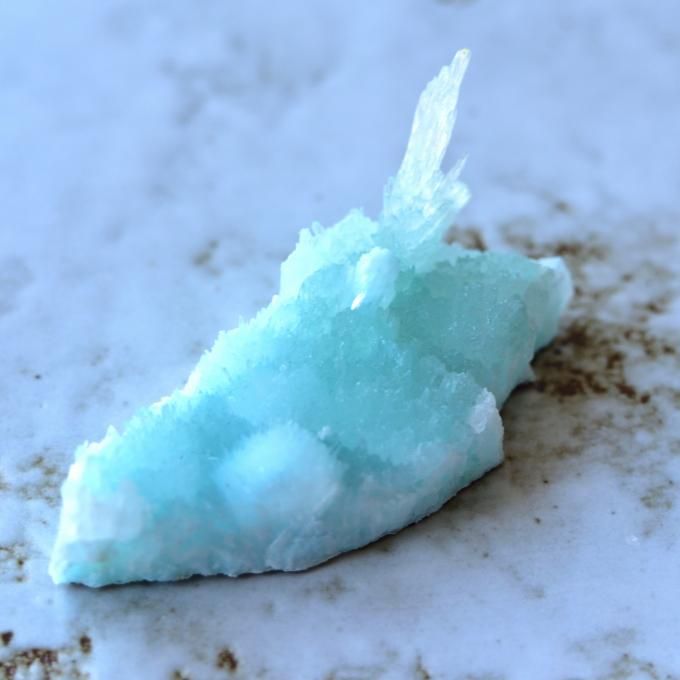 ブルーアラゴナイト Mermaid 中国雲南省産 24.1g/鉱物・結晶