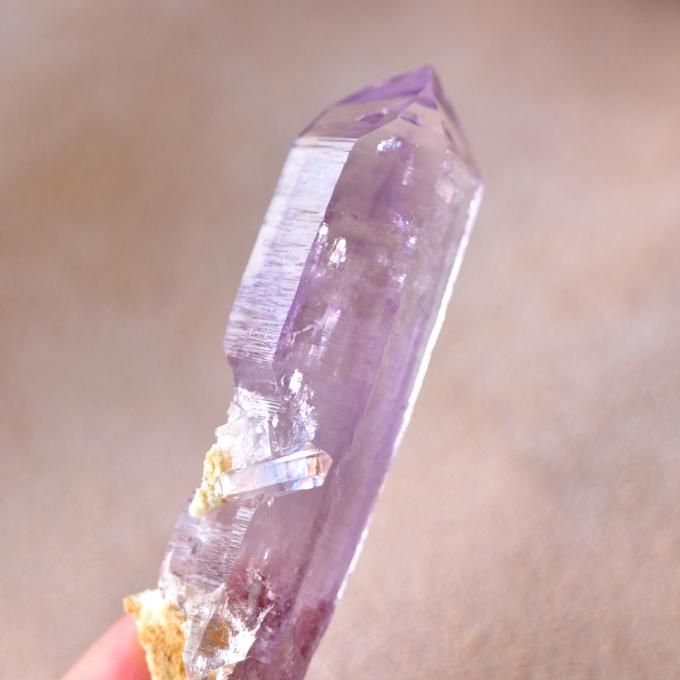 ベラクルス・アメジスト 慈愛 ファントム 両剣水晶 貫入水晶