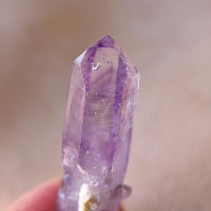 ベラクルスアメジスト　美品 ベラクルス・アメジスト 慈愛 ファントム 両剣水晶 貫入水晶