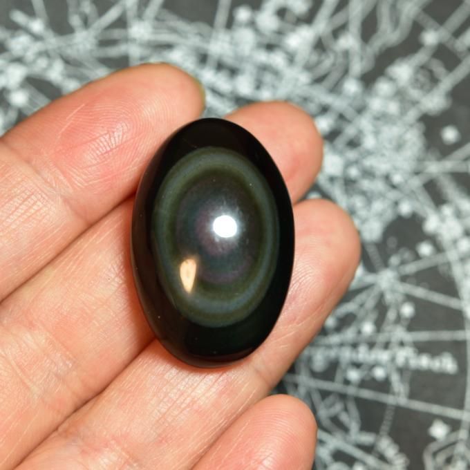 最終お値段❤️ 天然石 黒曜石 カービング 激安宣言 透明オブシディアン（黒曜石） 睚眦（ヤアズ）彫り