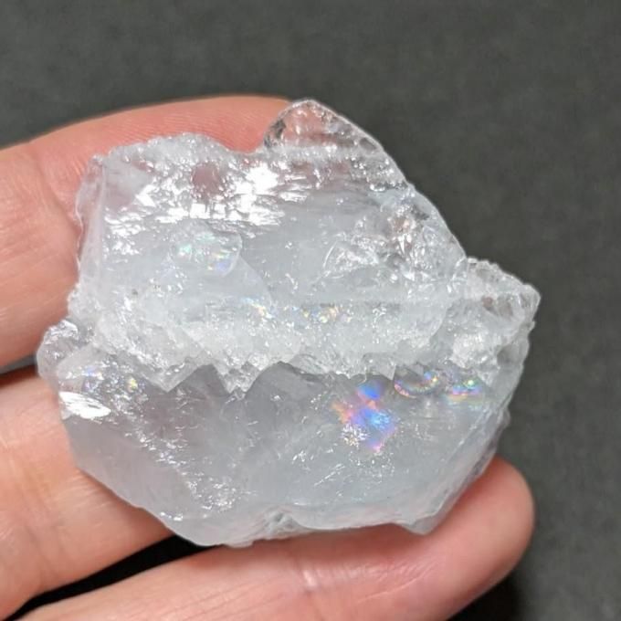 シルバールチル内包✨　レインボー　ブラジル・ミナスジェライス州 水晶　クリスタル ブラジル・ミナスジェライス州産ルチルinクォーツ5｜ファイン