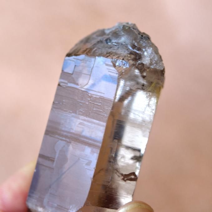カテドラル　水晶　ブラジル産　レコードキーパー ルチル・イン・シトリン カテドラル グランド・レコードキーパー