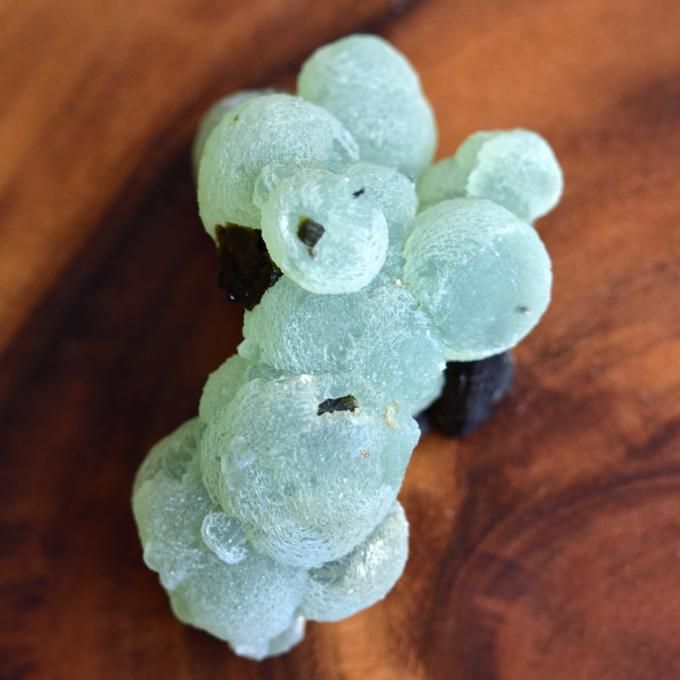 プレナイト エピドート 星雲 マリ産 98g/ 鉱物・結晶原石 - 天然石