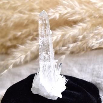 アクアマリン ブラックトルマリン母岩付 パキスタン・スカルドゥ産