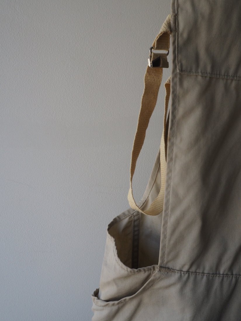 50s- Bob Allen Sand Beige Hunting Vest - Boudoir