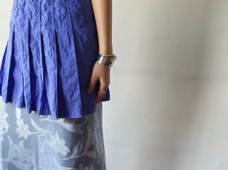 90s NIKE Purple Nylon Mini Skirt
