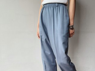 90s- Smoke Blue Elastic Waist Pants