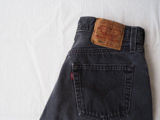 90s Levi's 501 Black Jeans W30