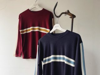 90s- Lined Knit Top - 2 Colors